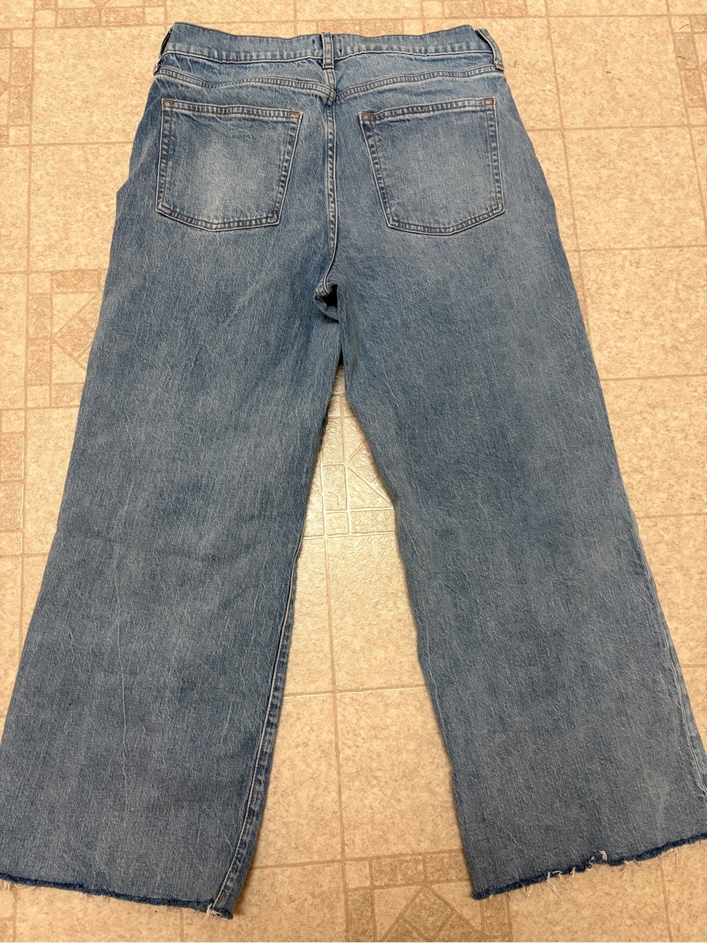 J. Crew Jeans Wide-Leg Flare Crop High-Rise - Picture 2 of 10